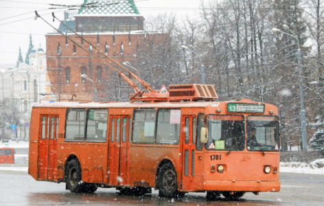 Маршрут троллейбуса №13 временно отменят в Нижнем Новгороде