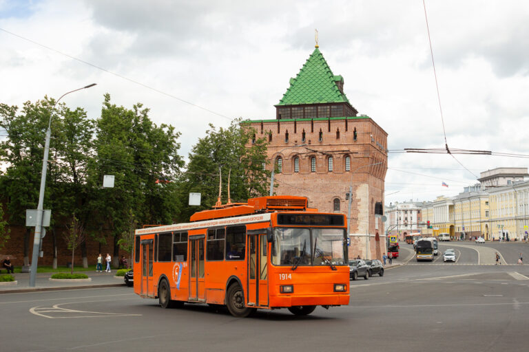 Тринадцать троллейбусов вернулись на маршрут №13 в Нижнем Новгороде