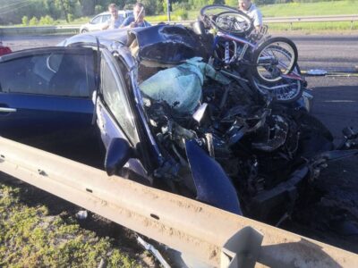 Устроившего ДТП с шестью погибшими в Нижегородской области ранее лишали водительских прав, – Telegram
