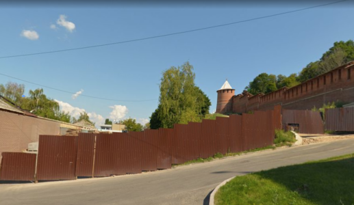Сквер у Зачатьевской башни кремля появится в Нижнем Новгороде