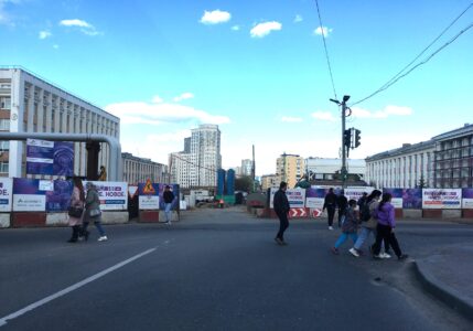 В «ГУММиД» затрудняются назвать новую дату открытия площади Свободы